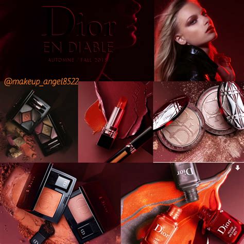 dior make up en diable